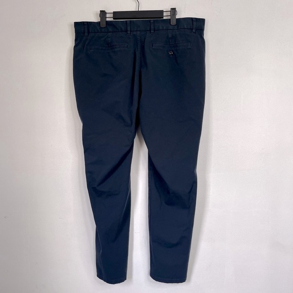Everlane | Uniform Slim Fit Navy Chino Pants Size 38x30 Business Casual Office - Picture 4 of 8
